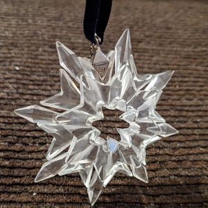 BNIB Swarovski 2003 Gorgeous Crystal Holiday Star Ornament